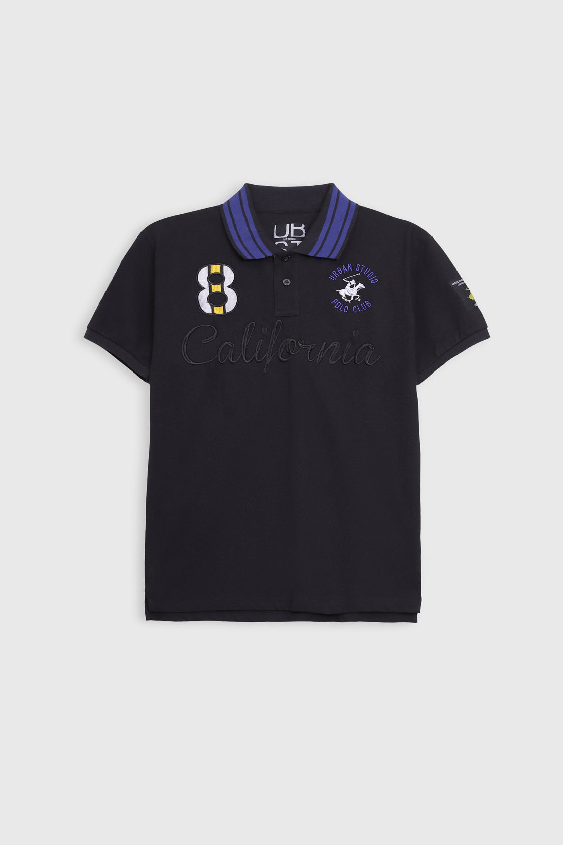 Pique polo shirt