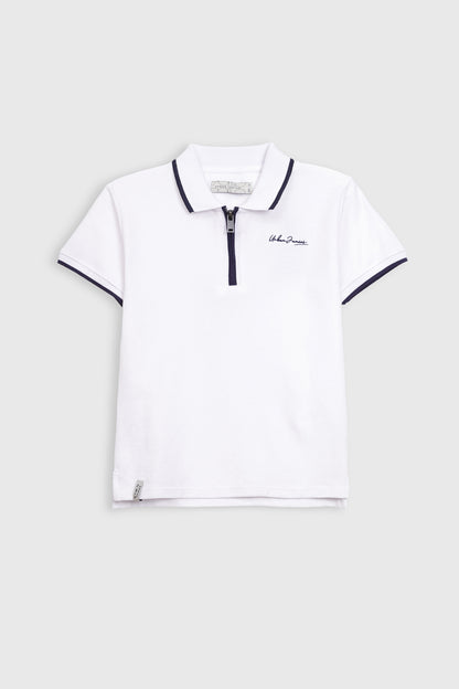 Co-ord set Quarter-Zip Polo