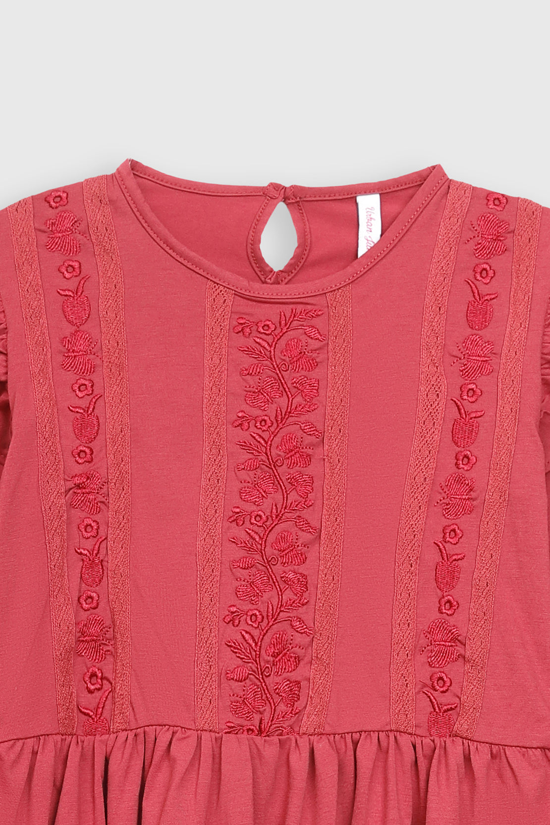 Embroidered dress