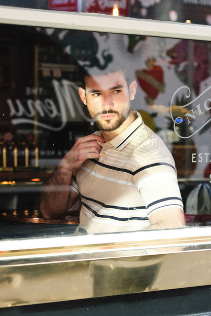 STRIPED POLO SHIRT