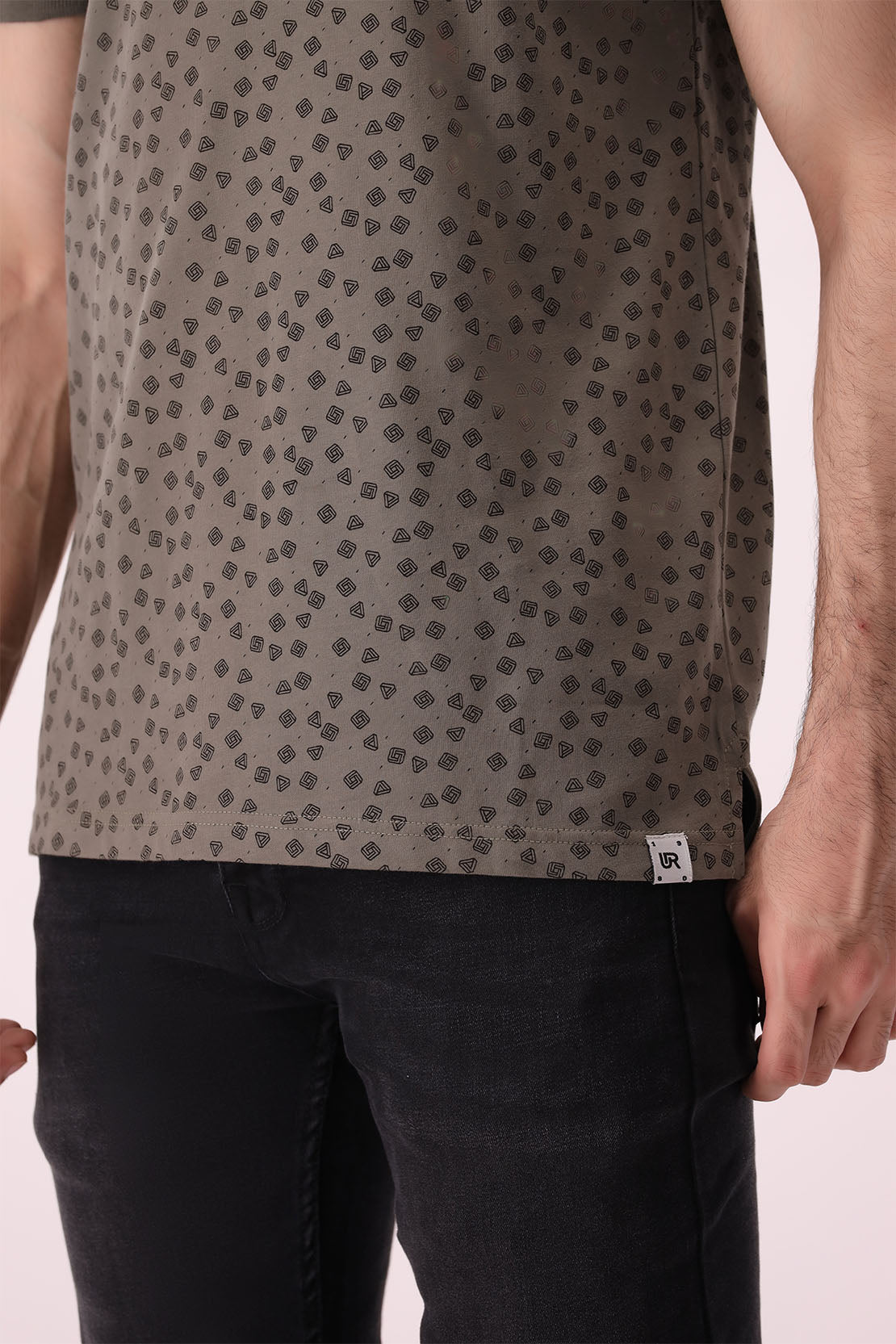 All-Over Printed Polo