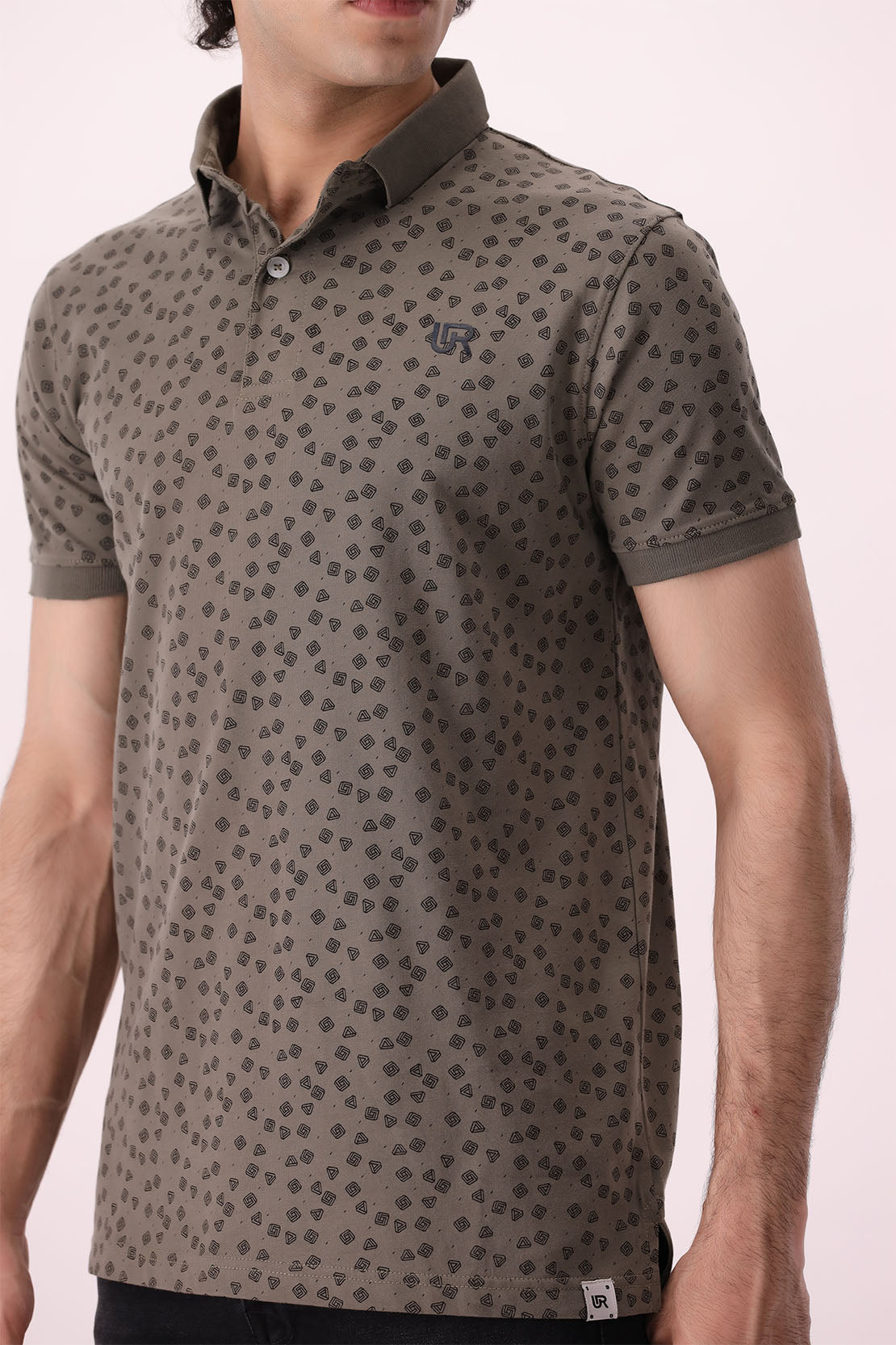 All-Over Printed Polo