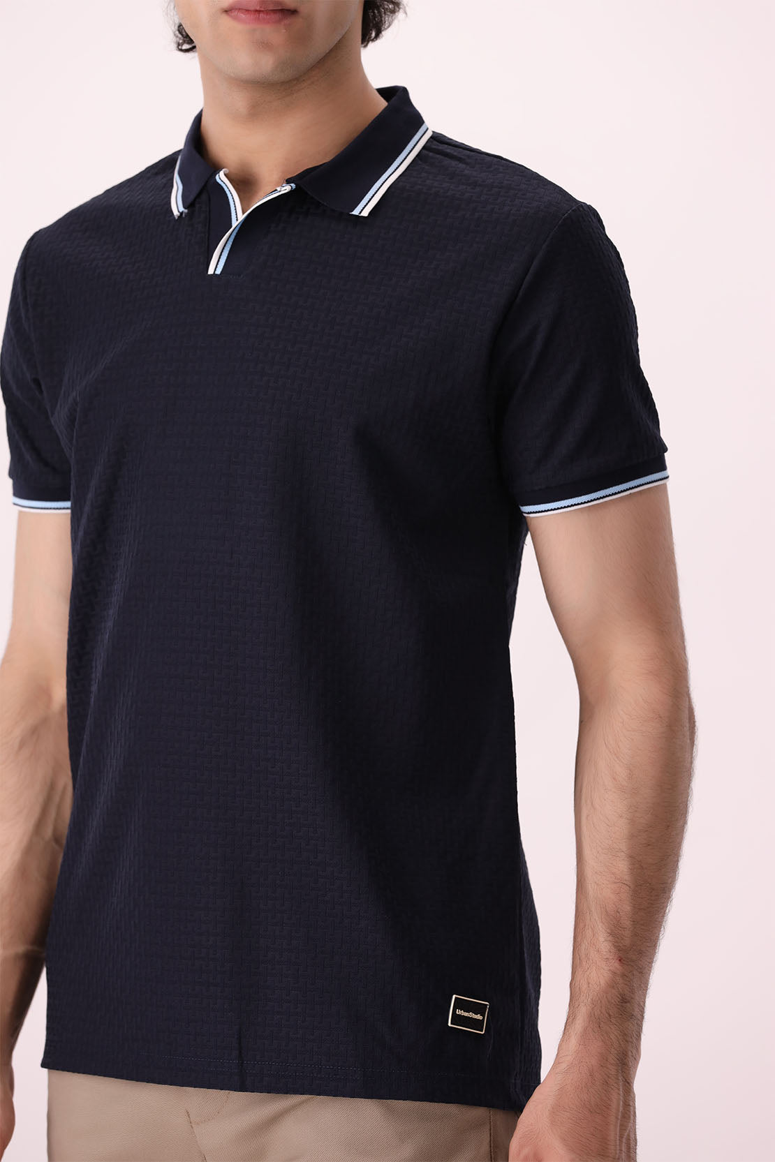 Tipped Knitted Polo