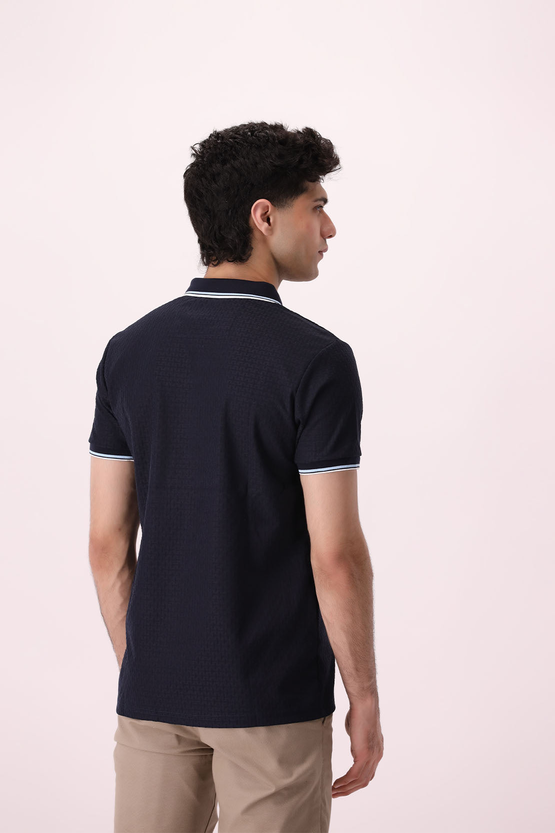 Tipped Knitted Polo