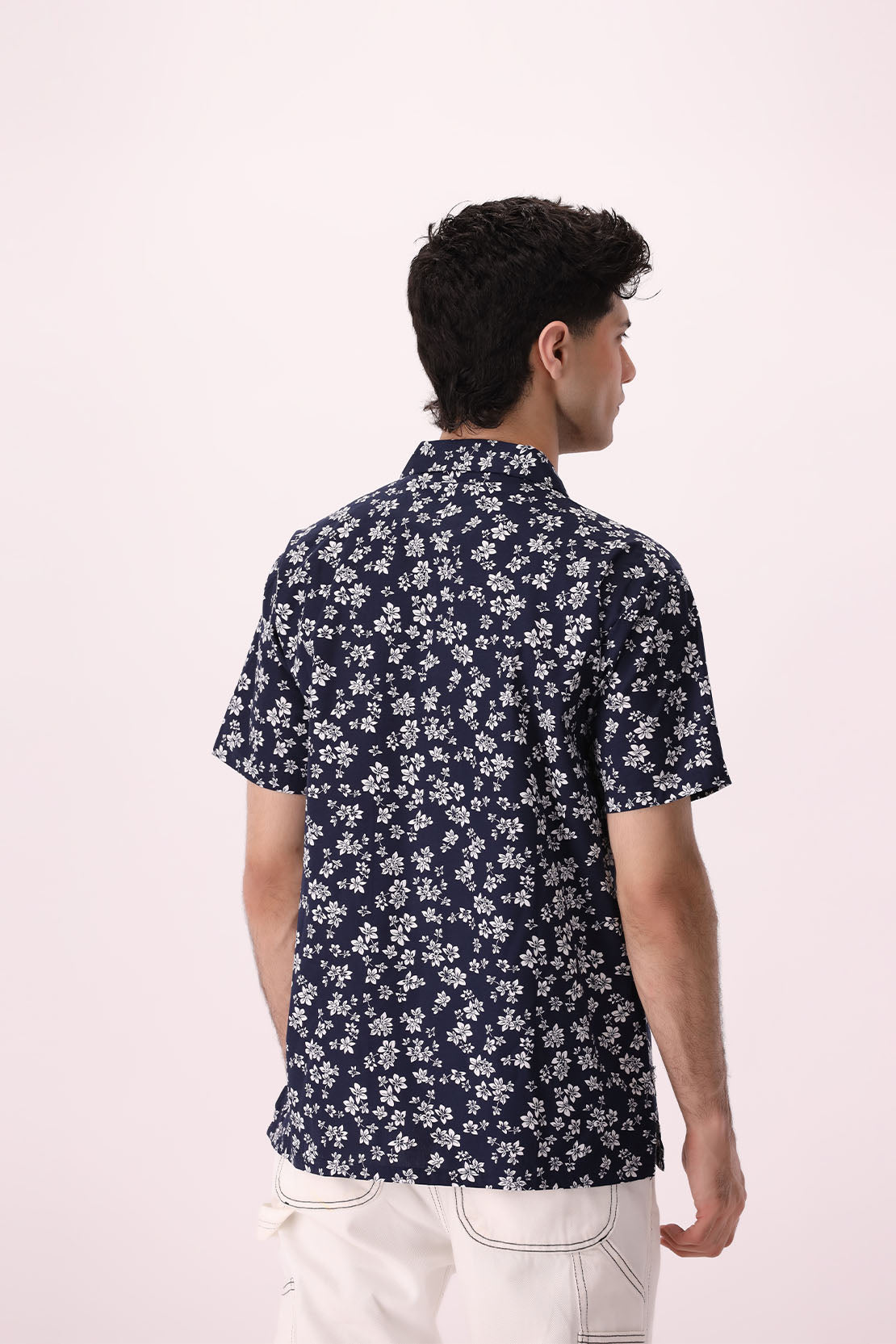 Boxy Floral Printed Shirt