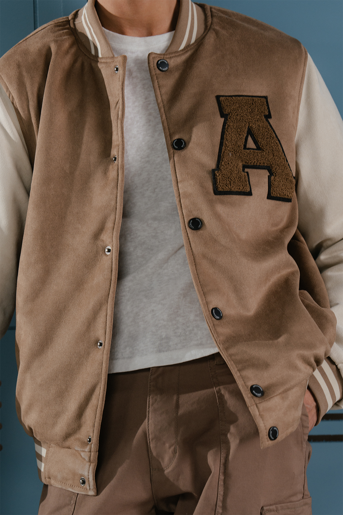 Men Suede Jacket