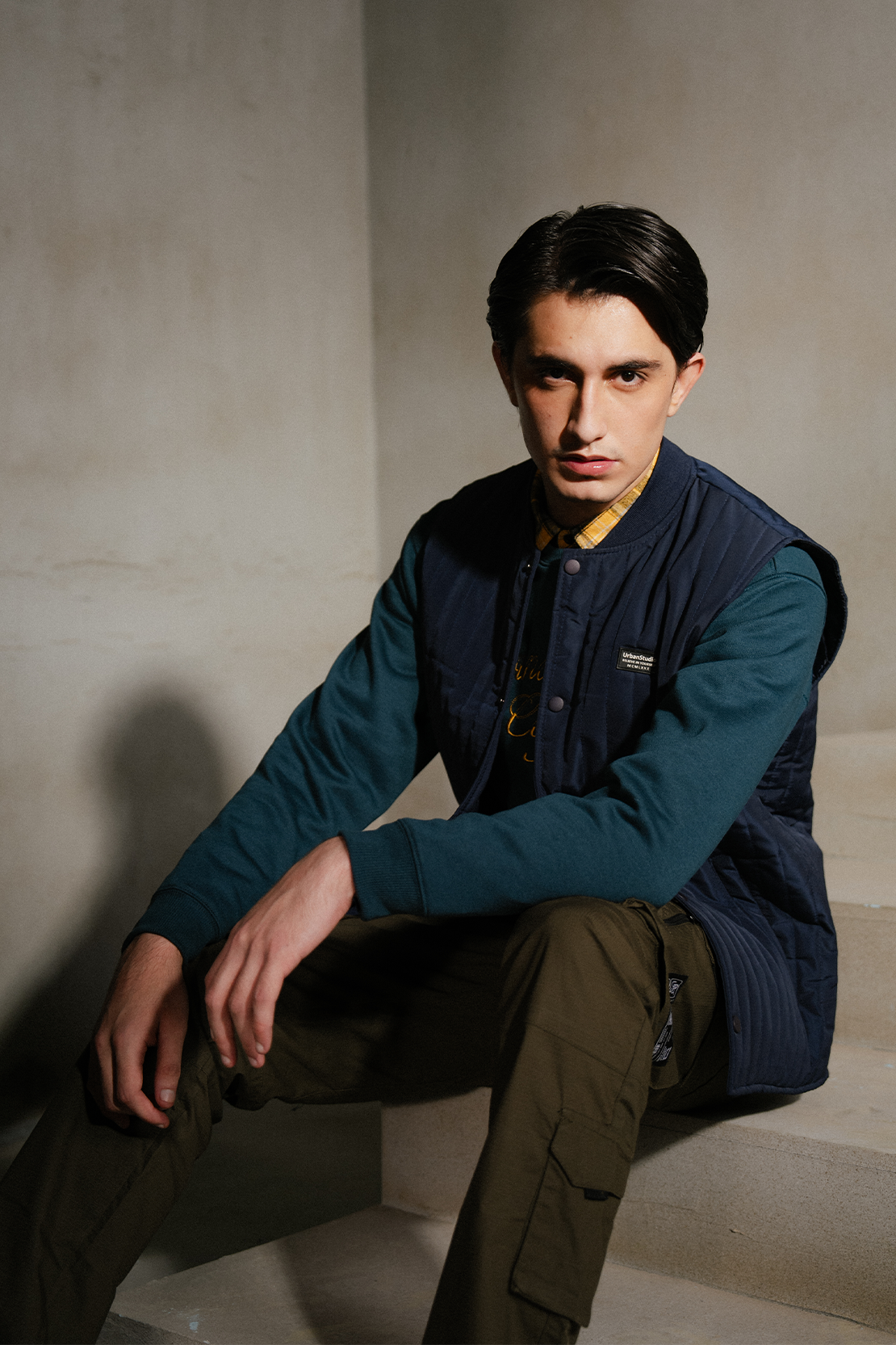 Men Sleeveless Jacket