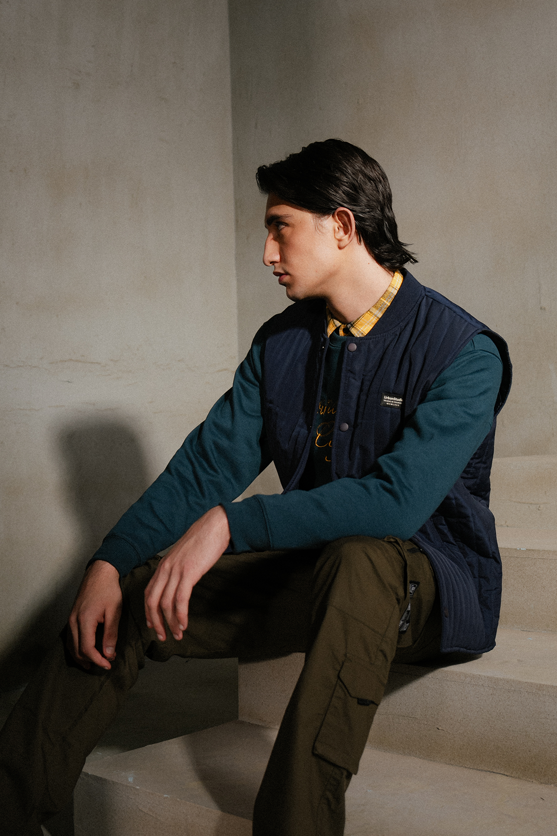 Men Sleeveless Jacket