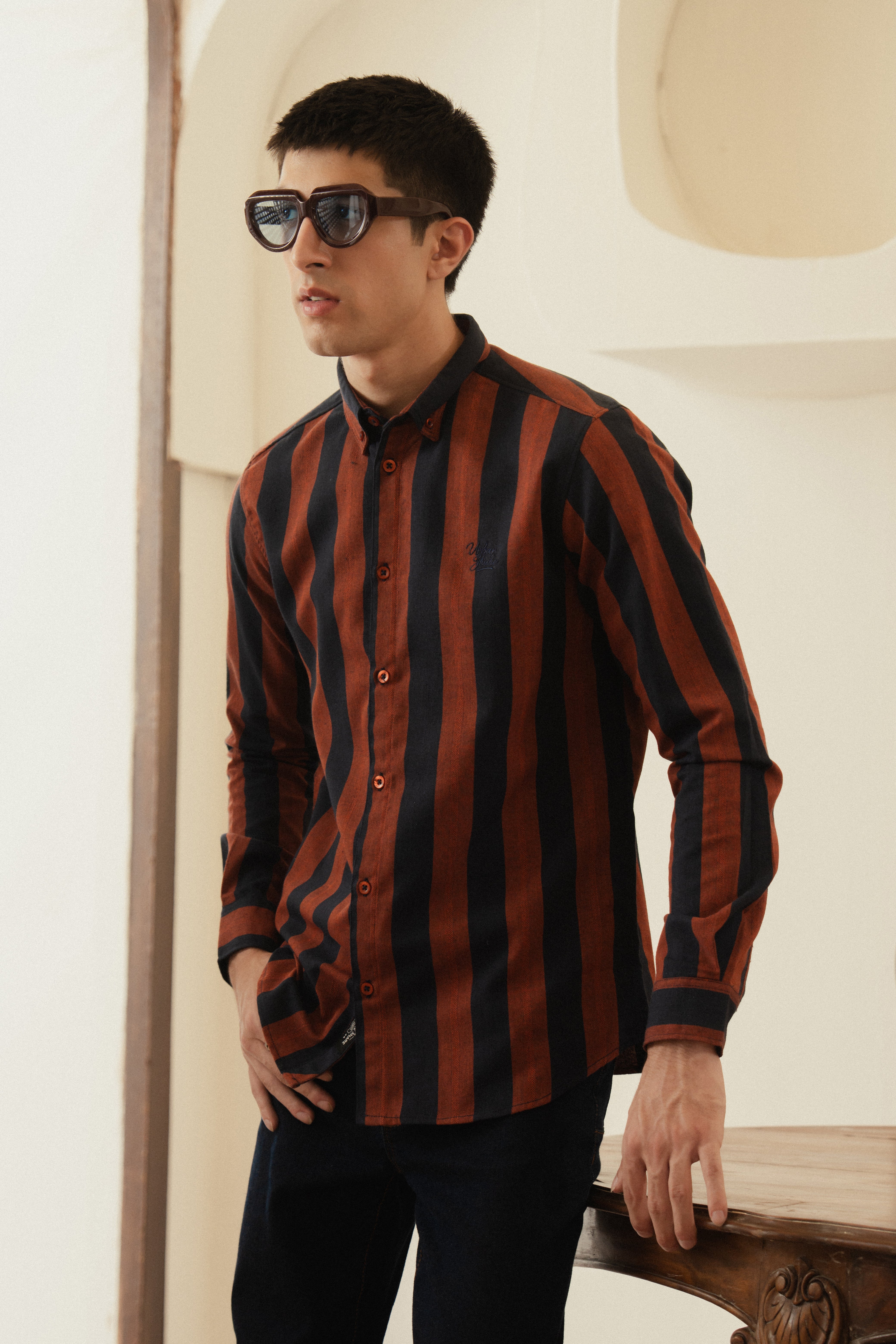 Striped Cotton Style Shirt