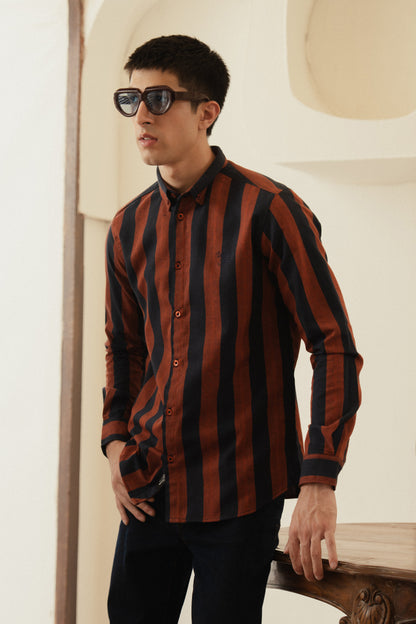 Striped Cotton Style Shirt