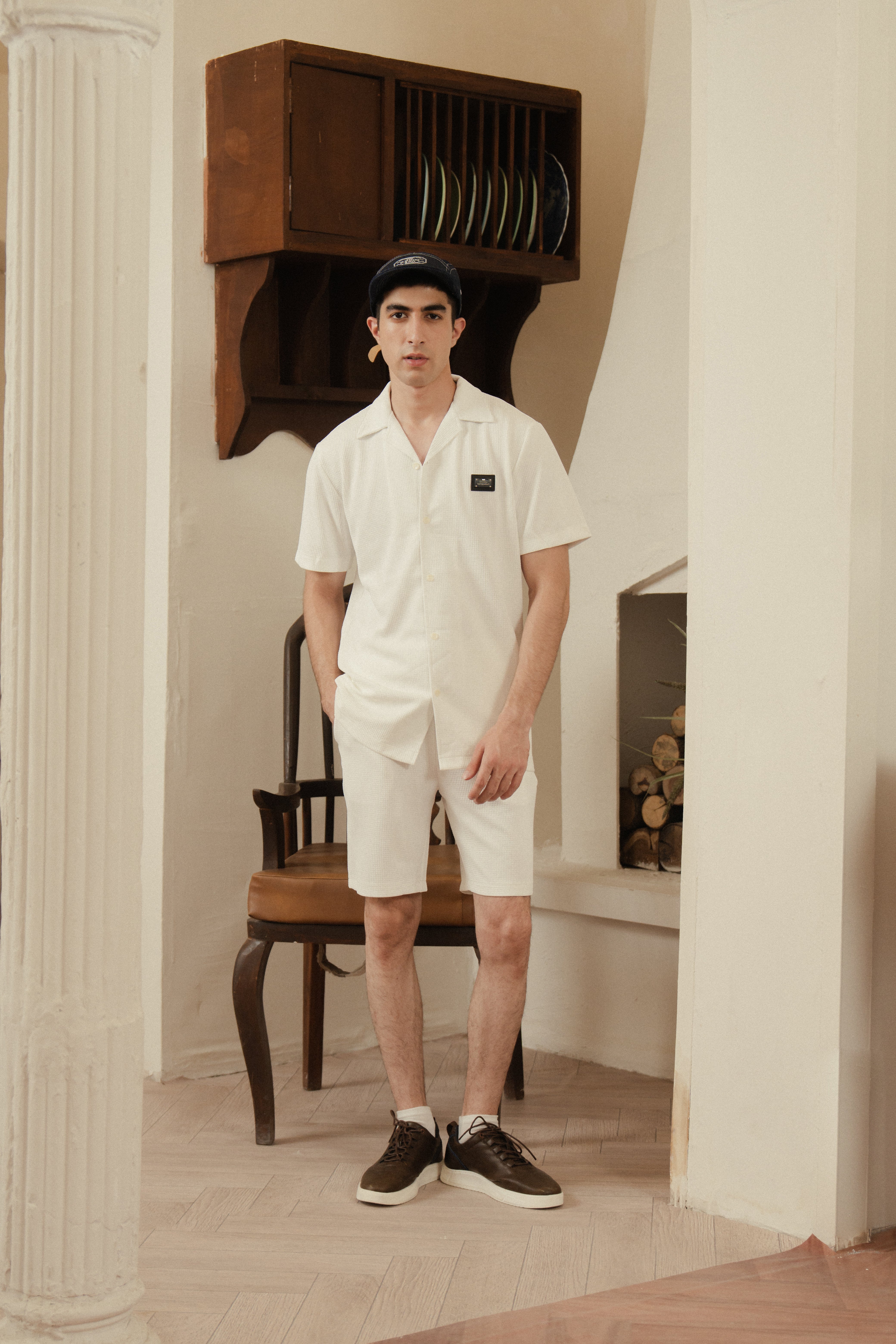 MEN CORD SET C SHIRT