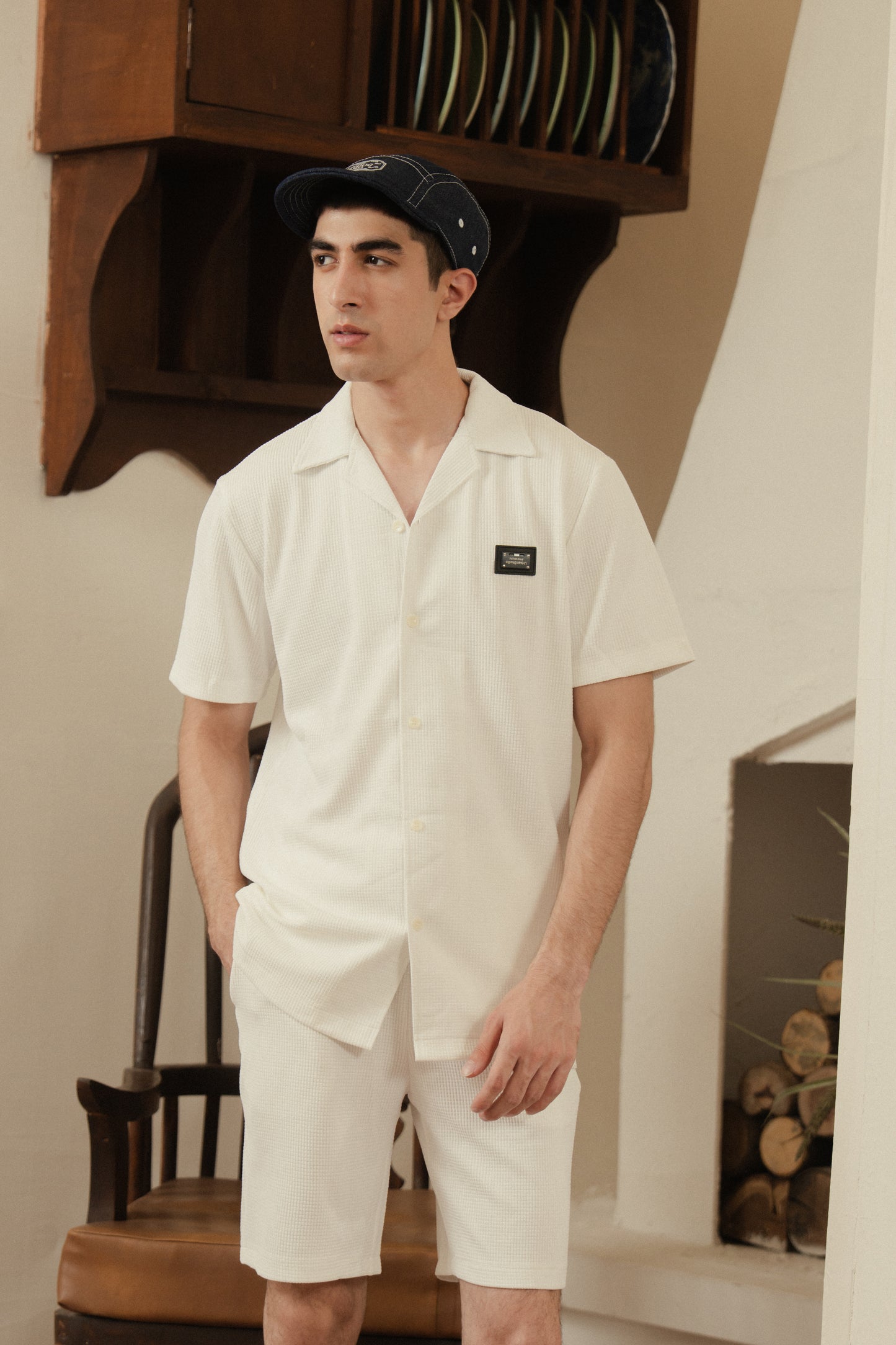 MEN CORD SET C SHIRT