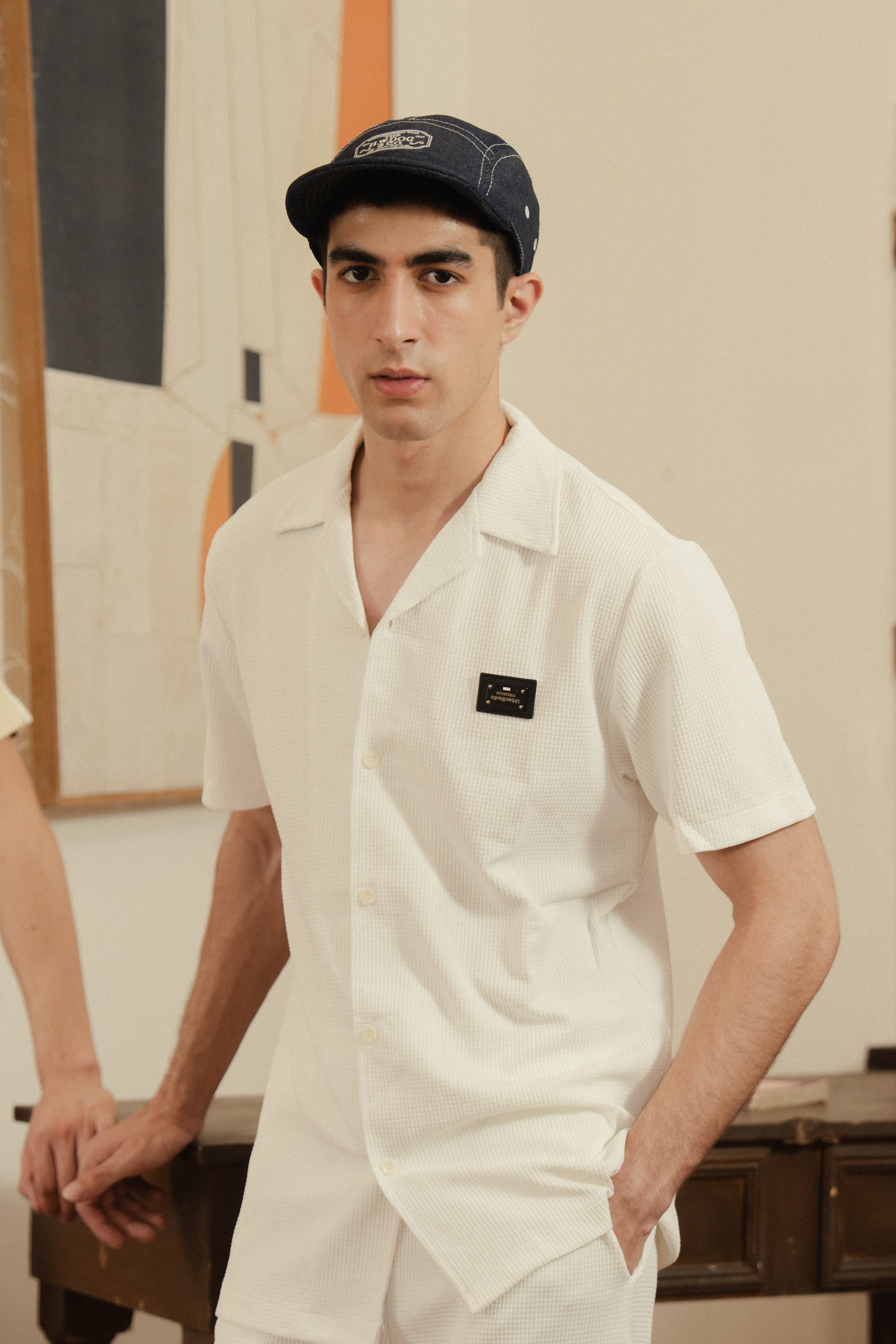 MEN CORD SET C SHIRT