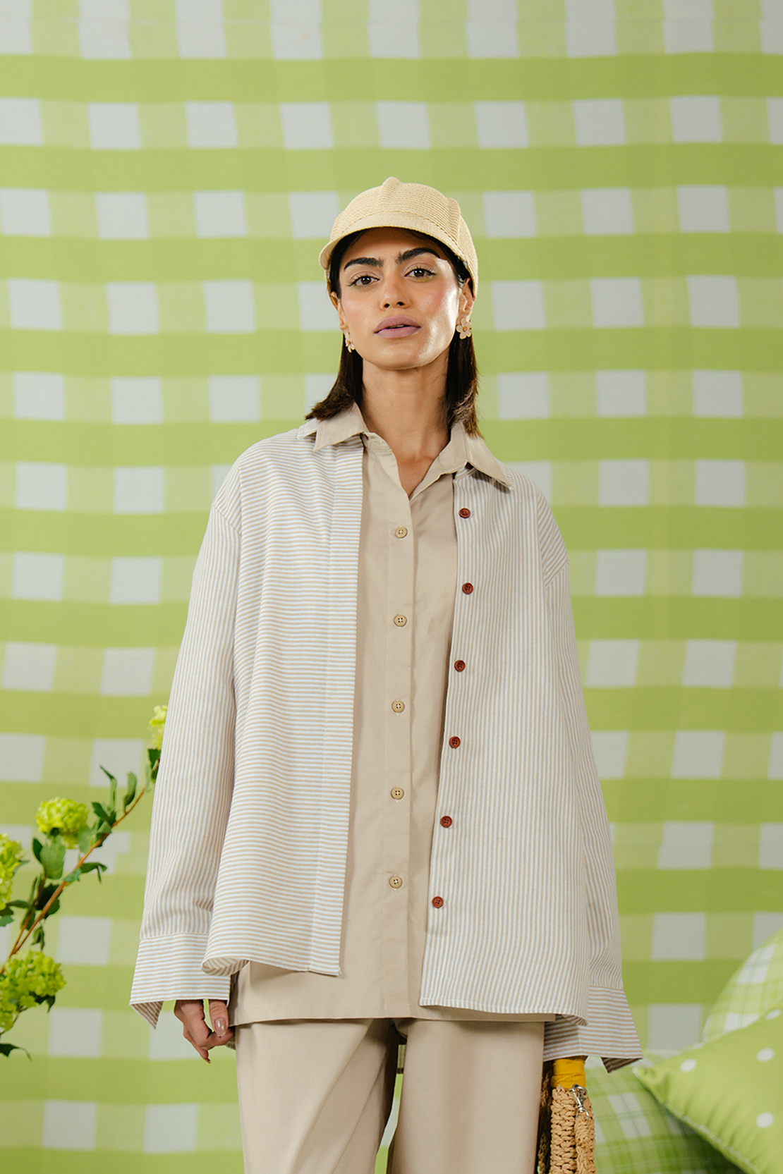 Striped Button Down Shirt