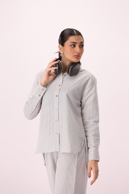 Striped Coord set Top
