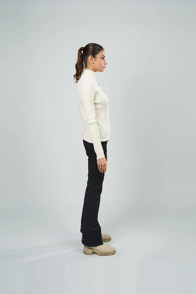 Ladies Bootcut Flared Jeans