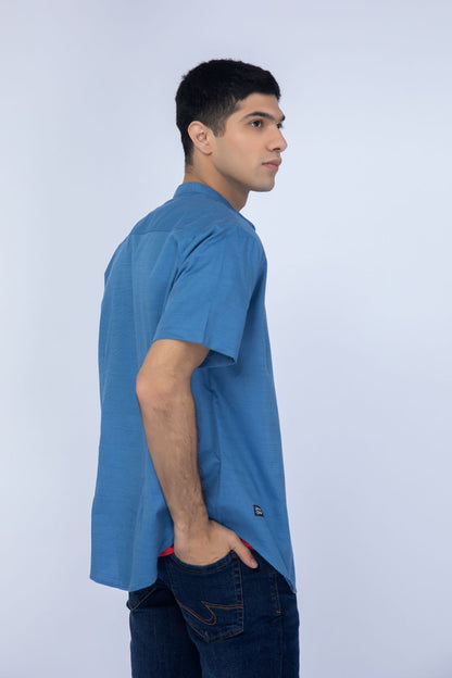 Blue Casual Shirt