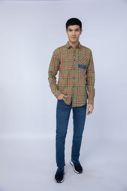 Yellow Casual Shirt