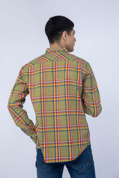 Yellow Casual Shirt