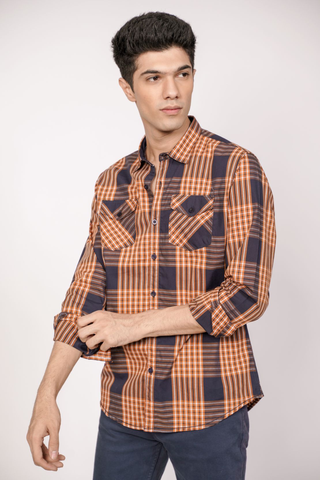 Brown C Shirt