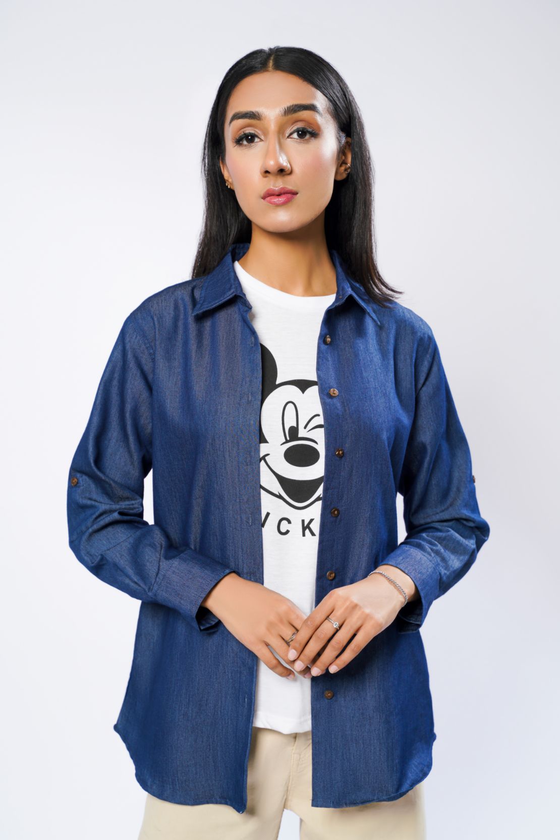 D Blue Shirt