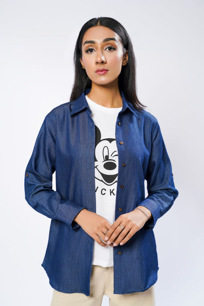 D Blue Shirt