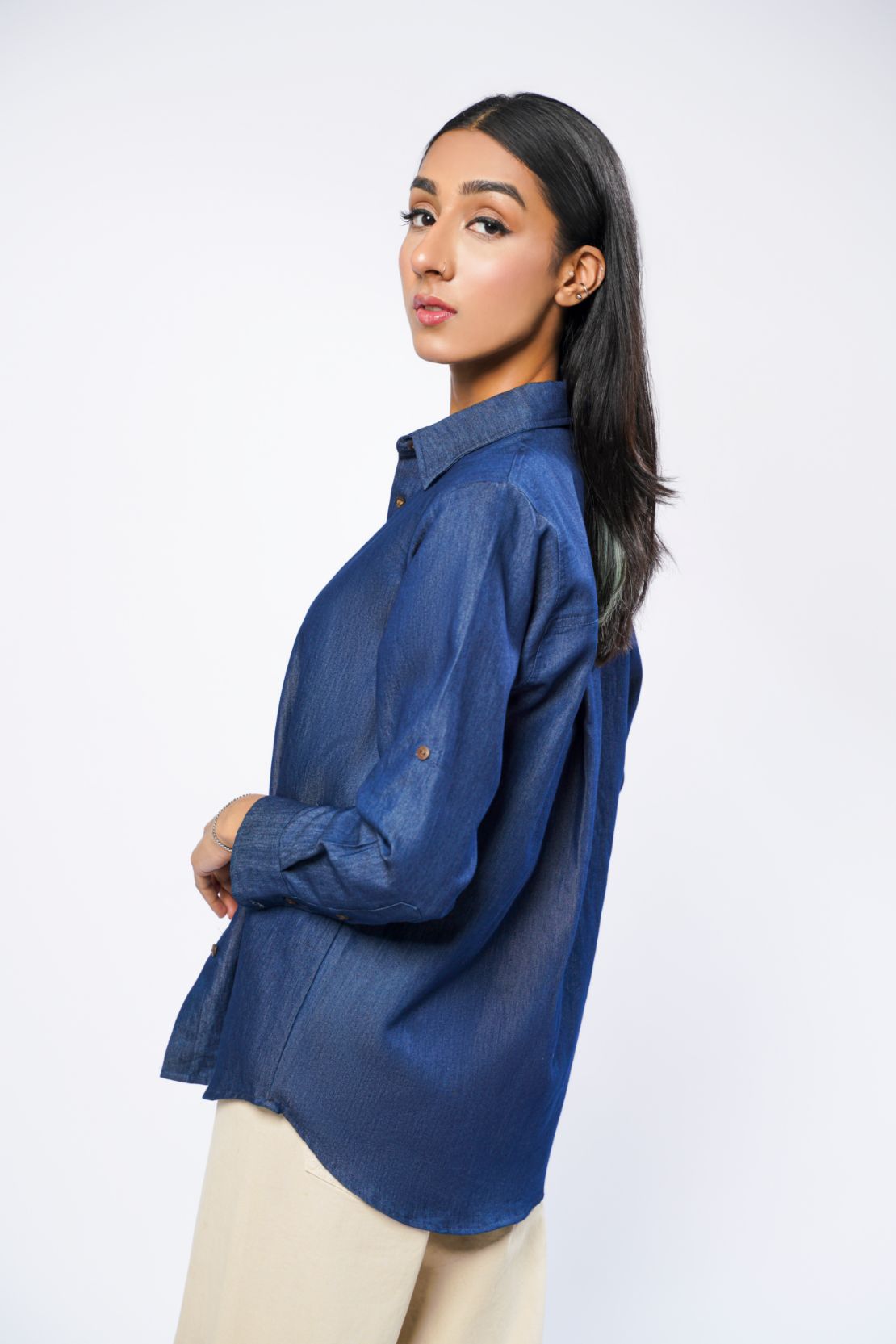 D Blue Shirt