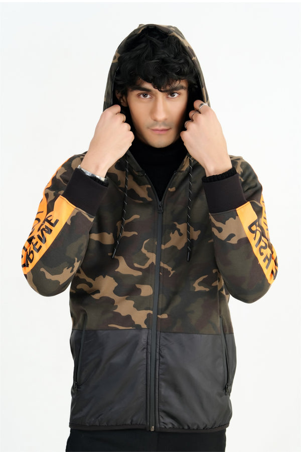 Easy Fit Camouflage Zipper
